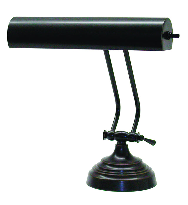 House of Troy AP10-21-91 One Light Piano/Desk Lamp, Oil Rubbed Bronze