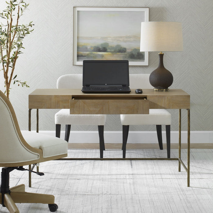 Uttermost 24424 Desk, Natural