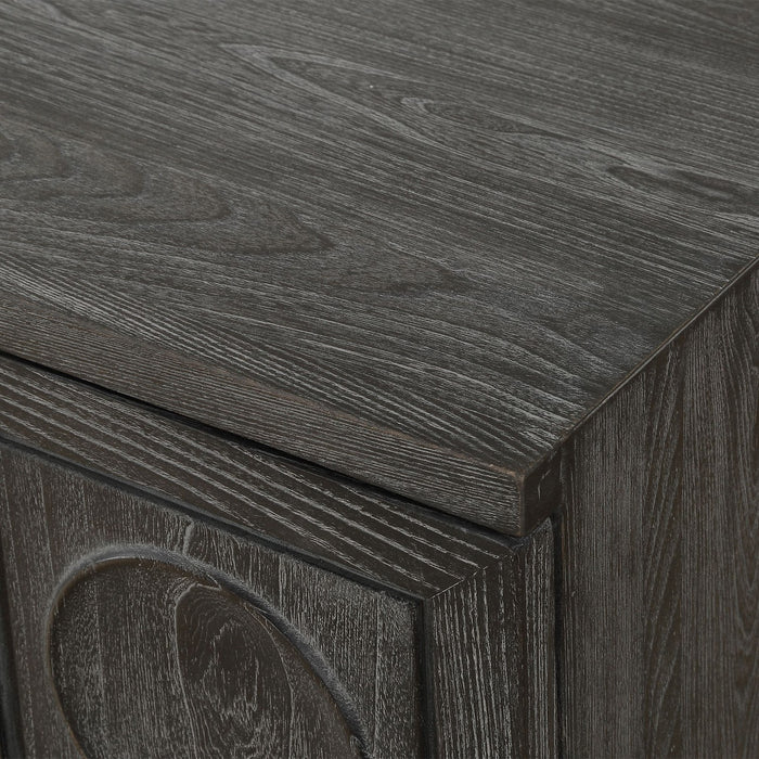 Uttermost 24426 Cabinet, Ebony Stain