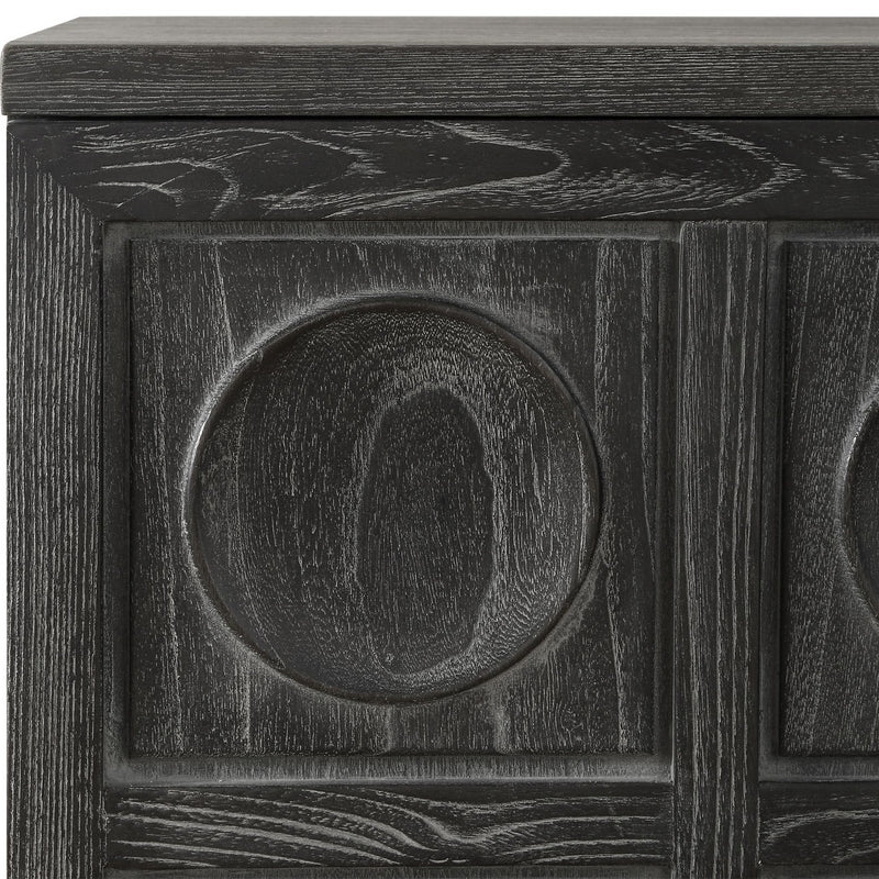Uttermost 24426 Cabinet, Ebony Stain