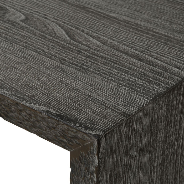 Uttermost 24594 Console Table, Rich Ebony
