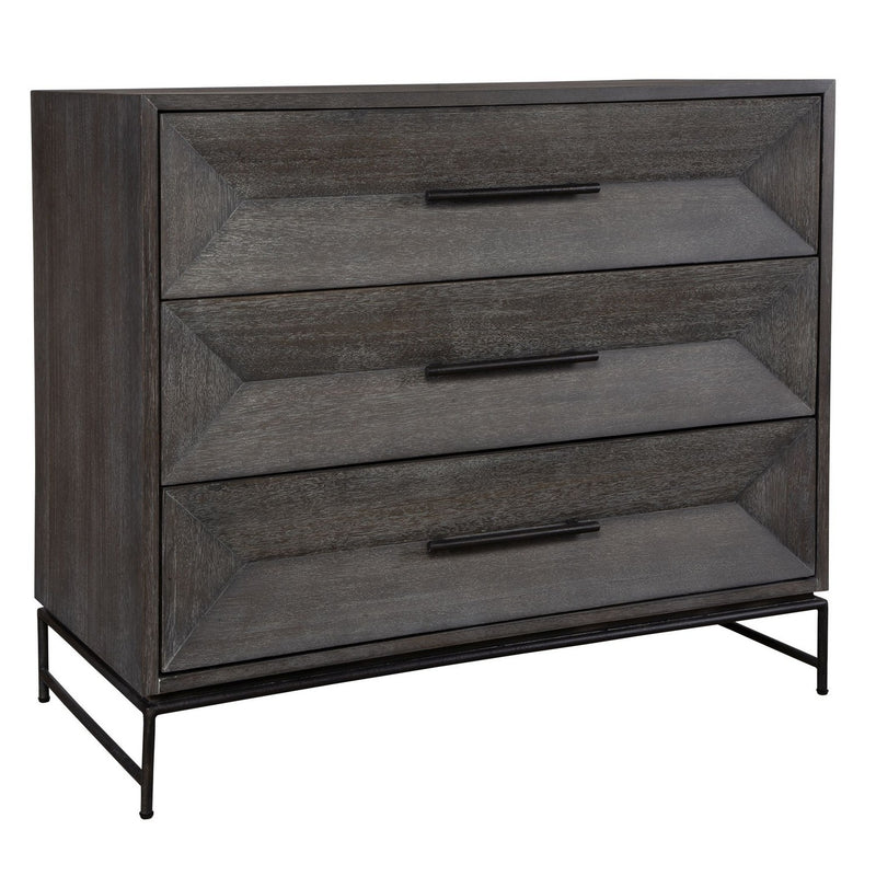 Uttermost 24671 Accent Chest, Aged Iron