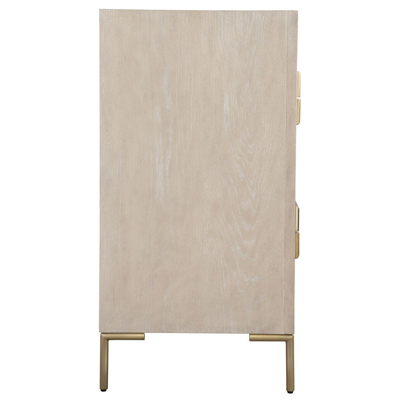 Uttermost 24770 Accent Chest, Brushed Brass