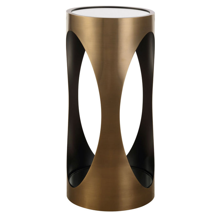 Uttermost 24905 Drink Table, Brushed Brass