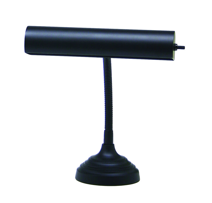 House of Troy AP10-20-7 One Light Piano/Desk Lamp, Black