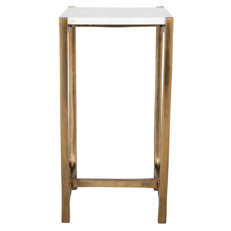 Uttermost 24995 Accent Table, Antique Gold