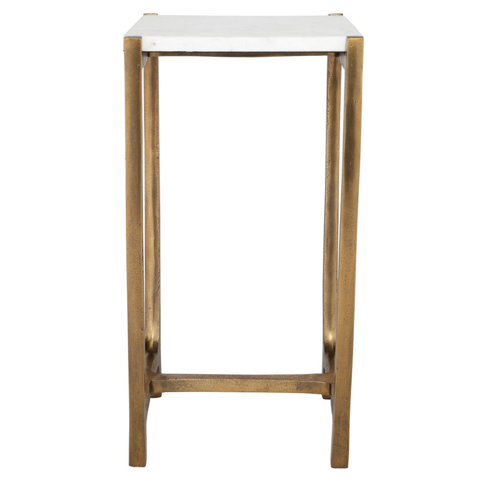 Uttermost 24995 Accent Table, Antique Gold