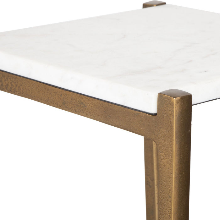 Uttermost 24995 Accent Table, Antique Gold