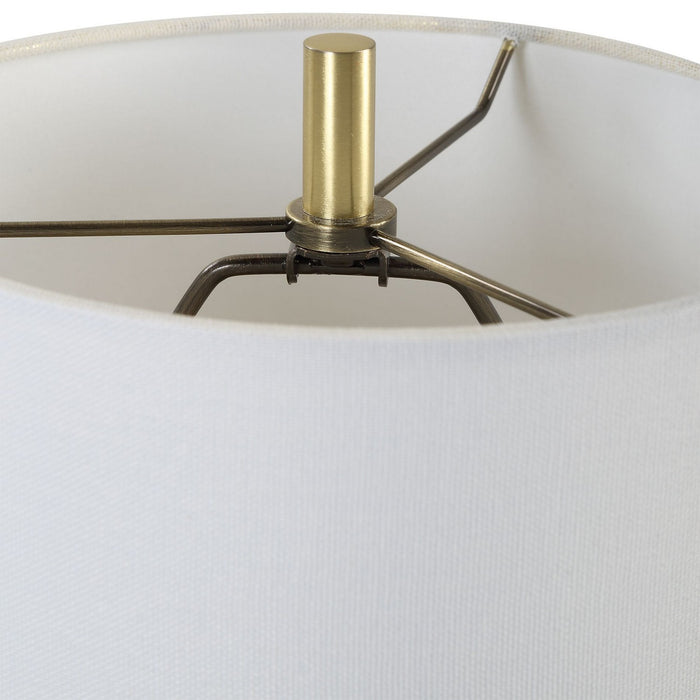 Uttermost 30291-1 One Light Buffet Lamp, Brass