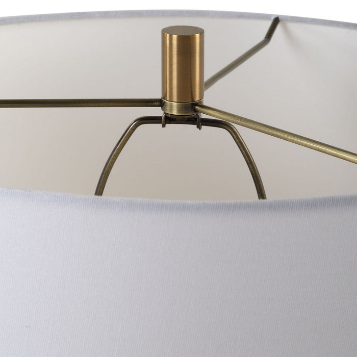Uttermost 30295-1 One Light Table Lamp, Brass