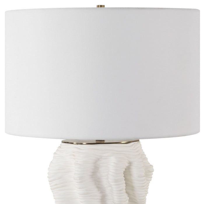 Uttermost 30296-1 One Light Table Lamp, Brass
