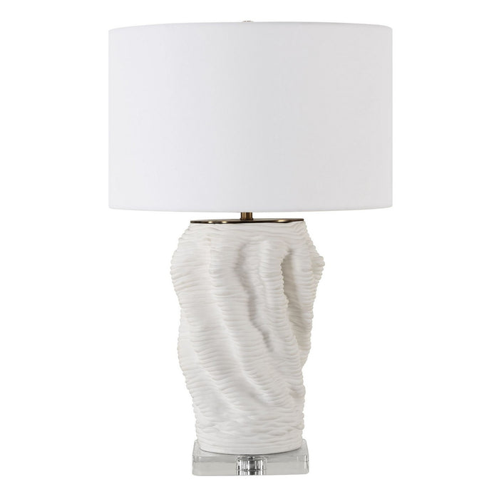 Uttermost 30296-1 One Light Table Lamp, Brass