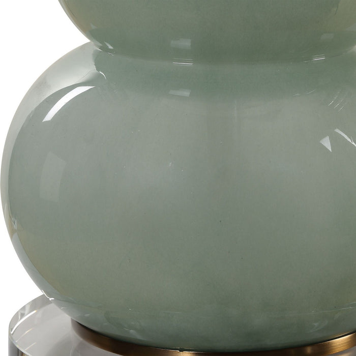 Uttermost 30298-1 One Light Table Lamp, Antique Brass