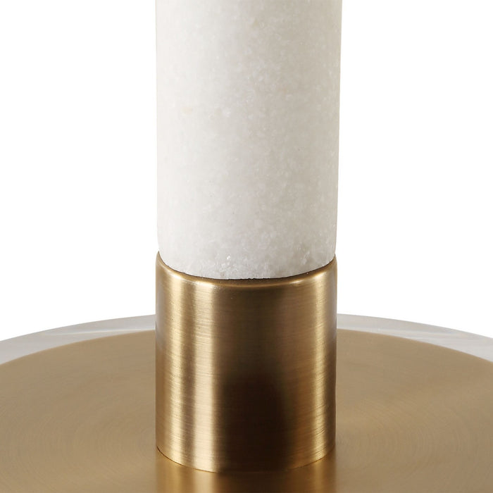 Uttermost 30343-1 One Light Table Lamp, Antique Brass