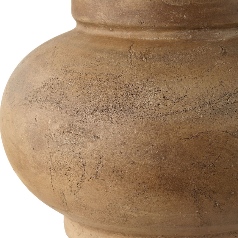 Uttermost 30346-1 One Light Table Lamp, Brushed Antique Brass
