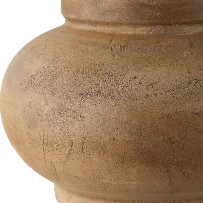 Uttermost 30346-1 One Light Table Lamp, Brushed Antique Brass