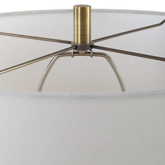 Uttermost 30348-1 One Light Table Lamp, Antique Brass
