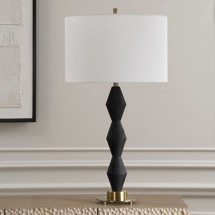 Uttermost 30348-1 One Light Table Lamp, Antique Brass