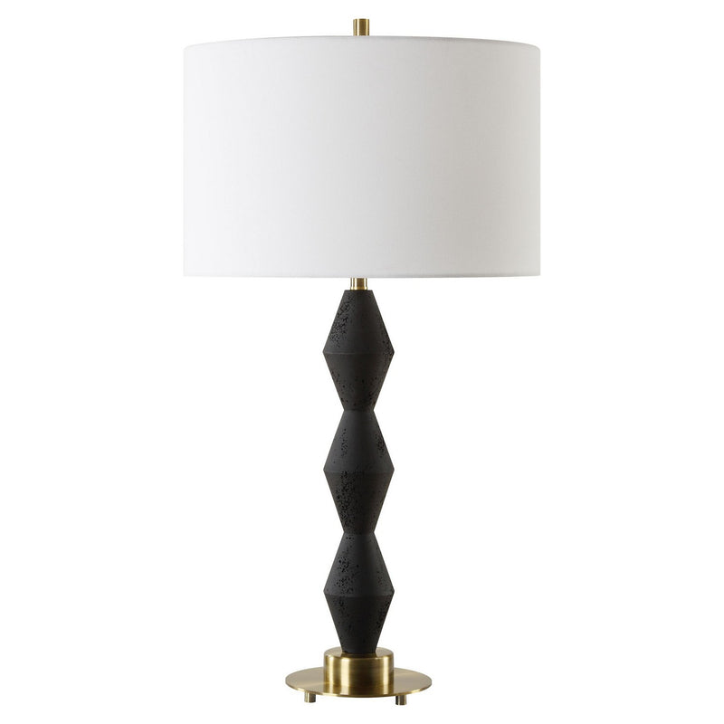Uttermost 30348-1 One Light Table Lamp, Antique Brass