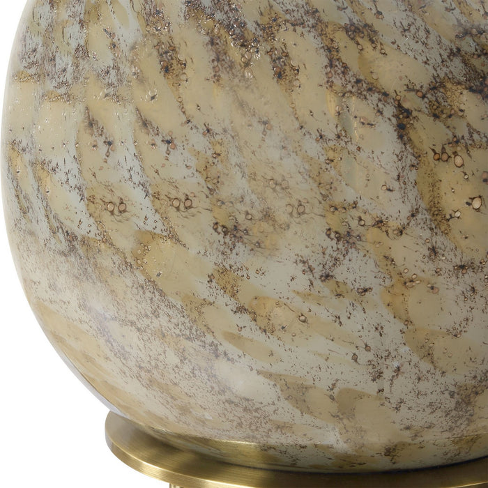 Uttermost 30349-1 One Light Table Lamp, Antique Brass