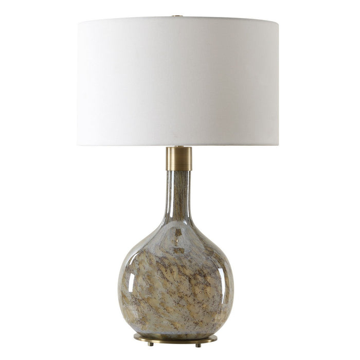 Uttermost 30349-1 One Light Table Lamp, Antique Brass