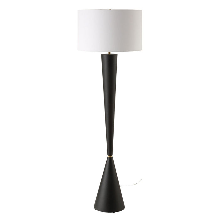Uttermost 30351 One Light Floor Lamp, Antique Brass