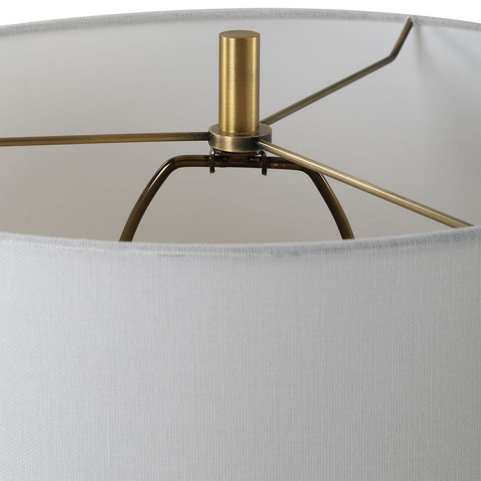 Uttermost 30354 One Light Table Lamp, Brass