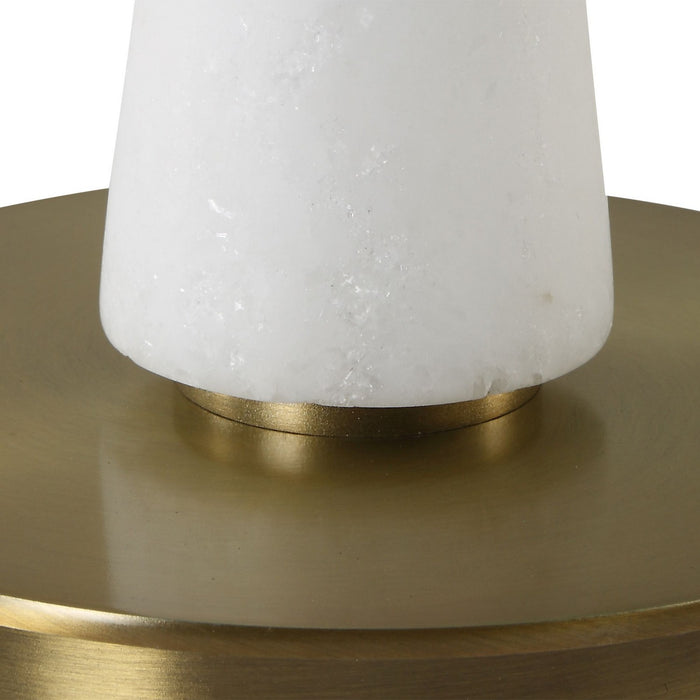 Uttermost 30354 One Light Table Lamp, Brass