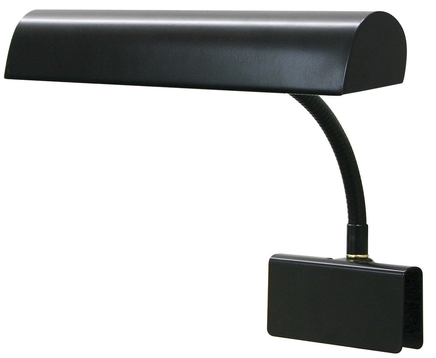 House of Troy GP14-7 Two Light Piano Lamp, Black