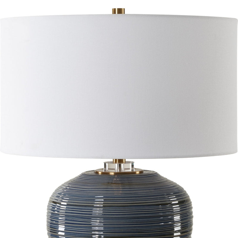Uttermost 30359 One Light Table Lamp, Brass
