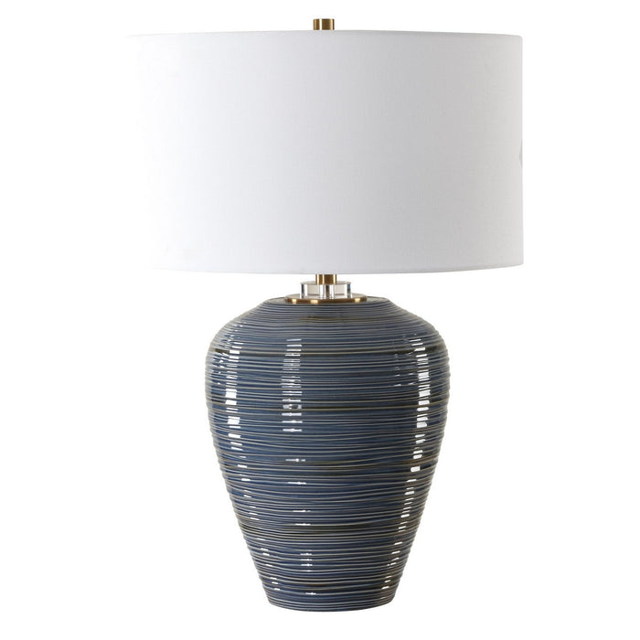 Uttermost 30359 One Light Table Lamp, Brass