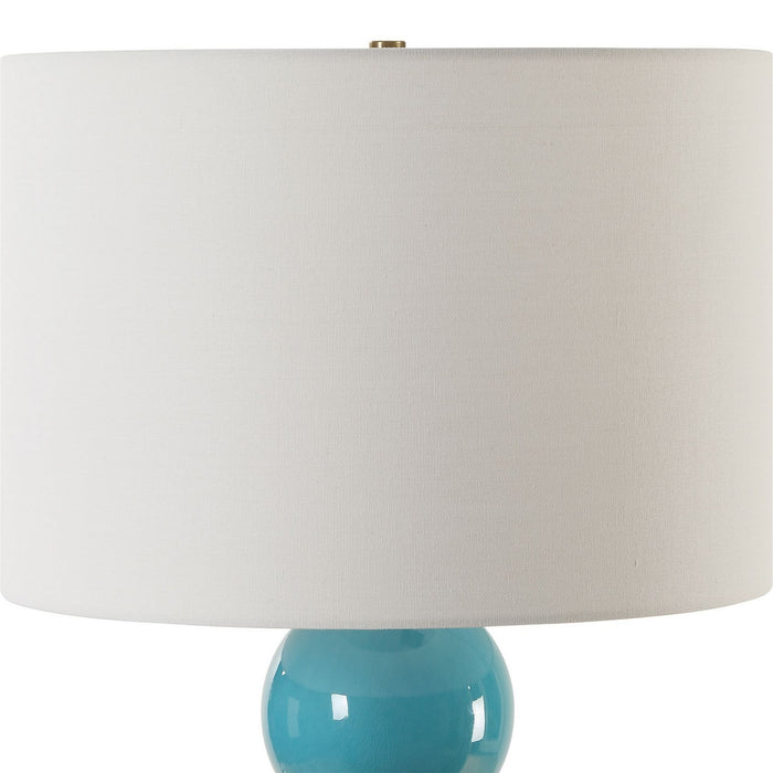 Uttermost 30362-1 One Light Table Lamp, Antique Brass