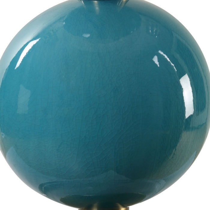 Uttermost 30362-1 One Light Table Lamp, Antique Brass