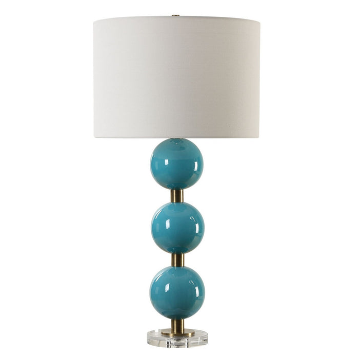 Uttermost 30362-1 One Light Table Lamp, Antique Brass