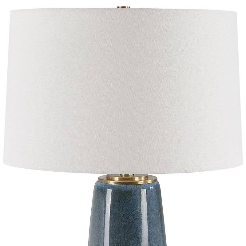 Uttermost 30363-1 One Light Table Lamp, Antique Brass