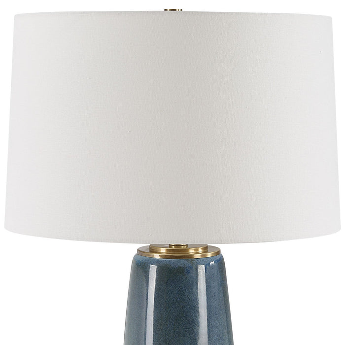 Uttermost 30363-1 One Light Table Lamp, Antique Brass