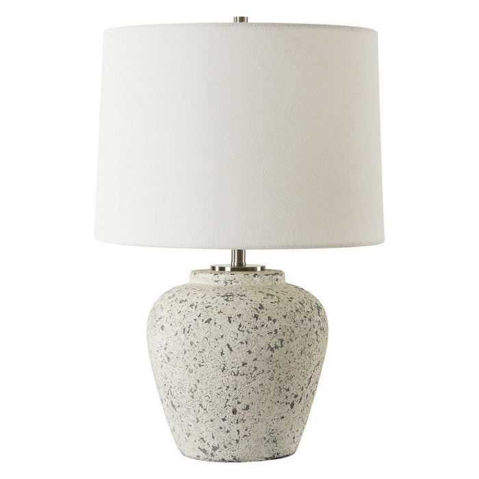 Uttermost 30369-1 One Light Table Lamp, Brushed Nickel