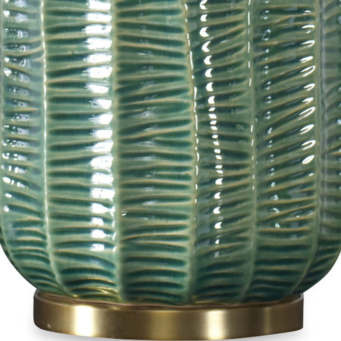 Uttermost 30378-1 One Light Table Lamp, Antique Brass