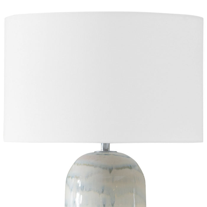 Uttermost 30379-1 One Light Table Lamp, Brushed Nickel