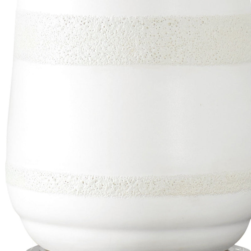 Uttermost 30380-1 One Light Table Lamp, Brushed Nickel