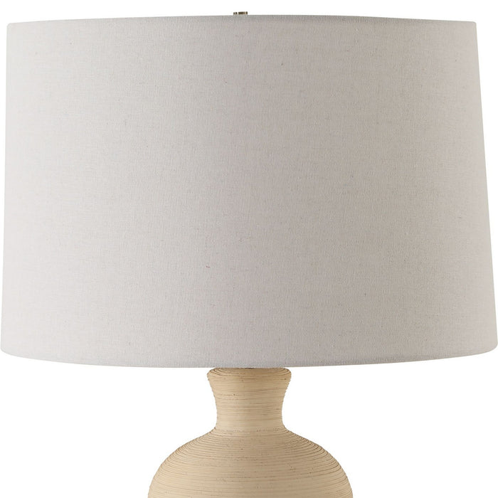 Uttermost 30383-1 One Light Table Lamp, Brushed Antique Brass
