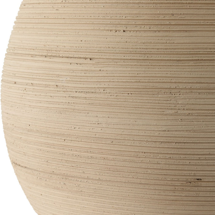 Uttermost 30383-1 One Light Table Lamp, Brushed Antique Brass