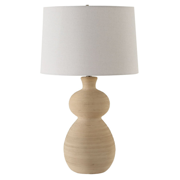 Uttermost 30383-1 One Light Table Lamp, Brushed Antique Brass
