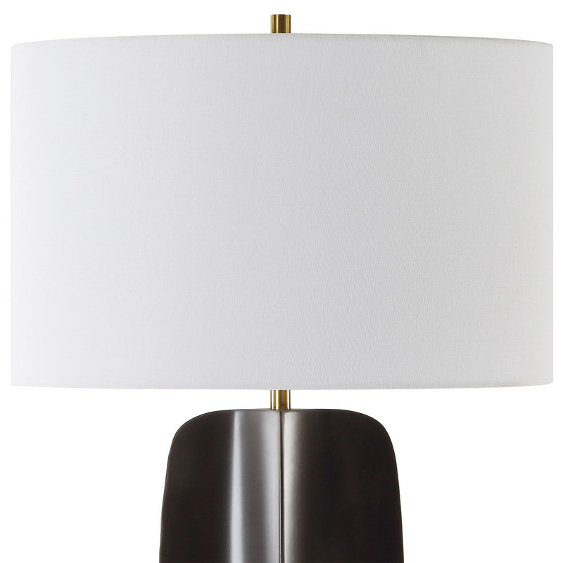 Uttermost 30384 One Light Table Lamp, Brass