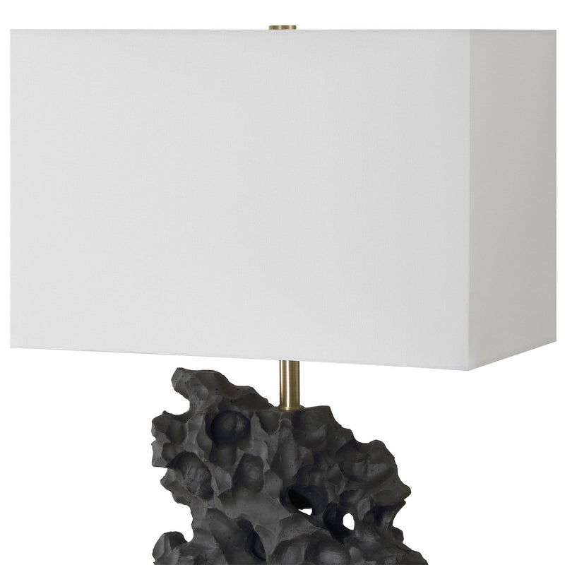 Uttermost 30386-1 One Light Table Lamp, Antique Brass