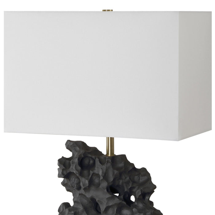 Uttermost 30386-1 One Light Table Lamp, Antique Brass