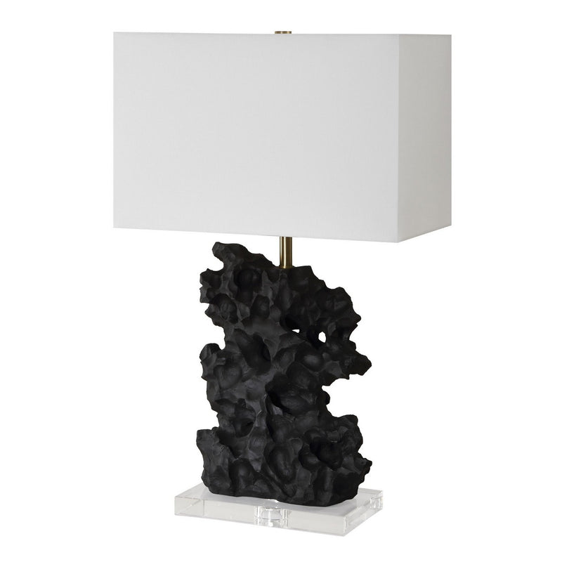 Uttermost 30386-1 One Light Table Lamp, Antique Brass
