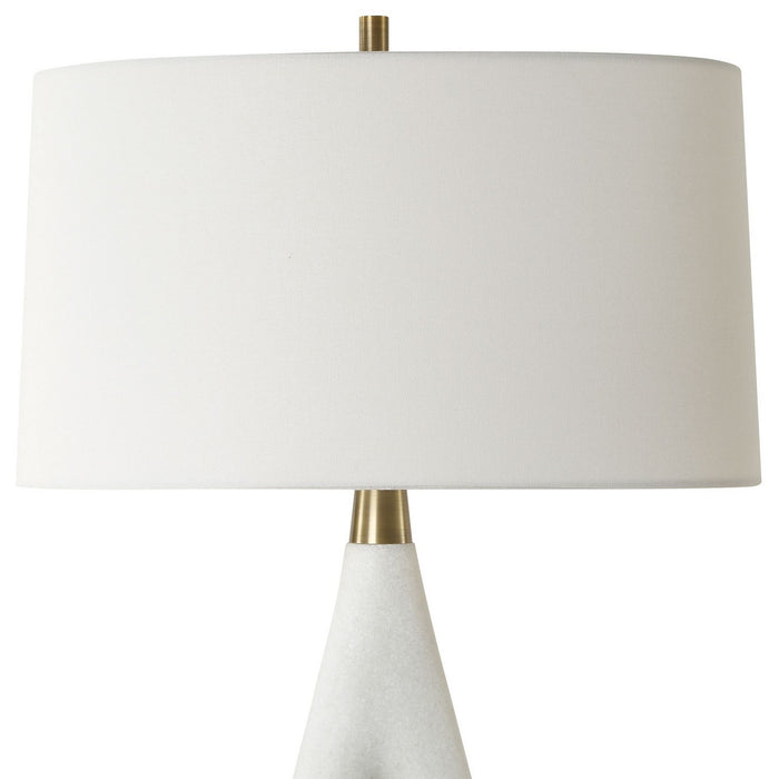 Uttermost 30387 One Light Table Lamp, Antique Brass