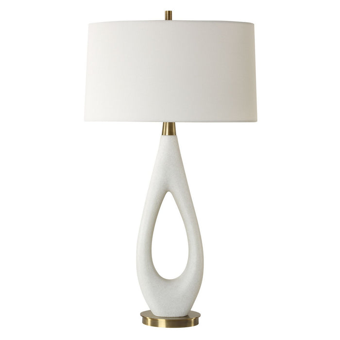 Uttermost 30387 One Light Table Lamp, Antique Brass