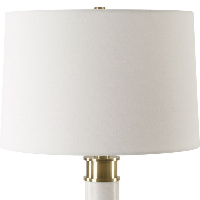 Uttermost 30401-1 One Light Table Lamp, Antique Brass